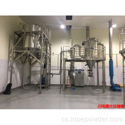 Broušení superjemného prášku proteinového prášku